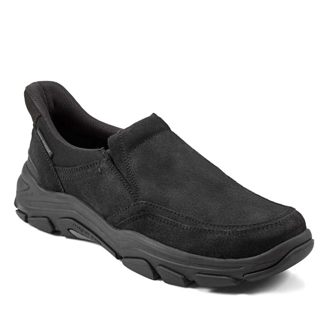 Sneakers|Sneakers>Rockport Men's Reece Step Activated Casual Slip-on Black