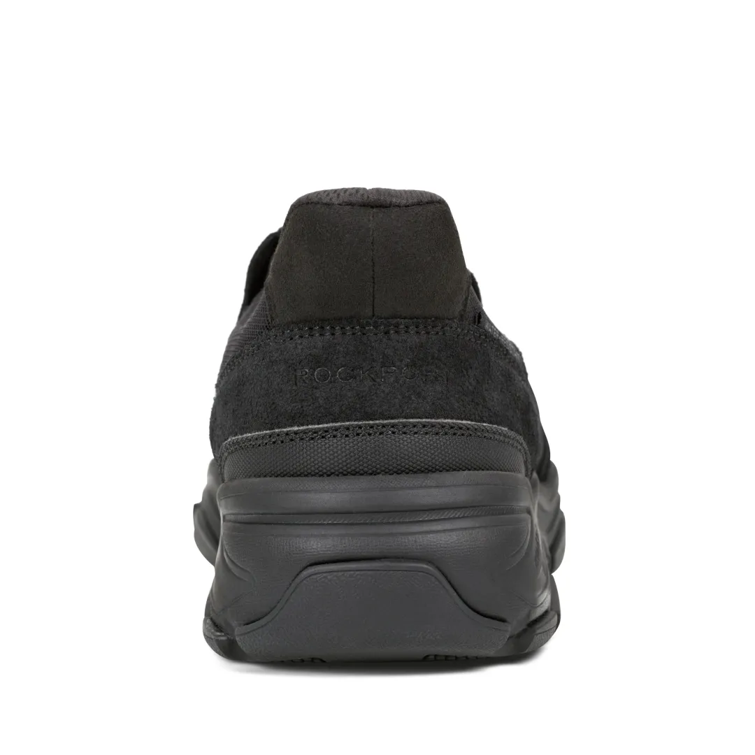 Sneakers|Sneakers>Rockport Men's Reece Step Activated Casual Slip-on Black