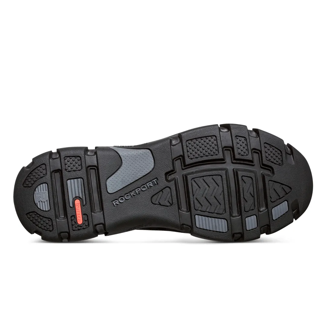 Sneakers|Sneakers>Rockport Men's Reece Step Activated Casual Slip-on Black