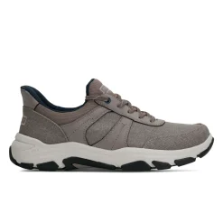 Oxfords & Lace-ups|Oxfords & Lace-ups>Rockport Men's Rhett Step Activated Casual Lace-up GreyCanvas