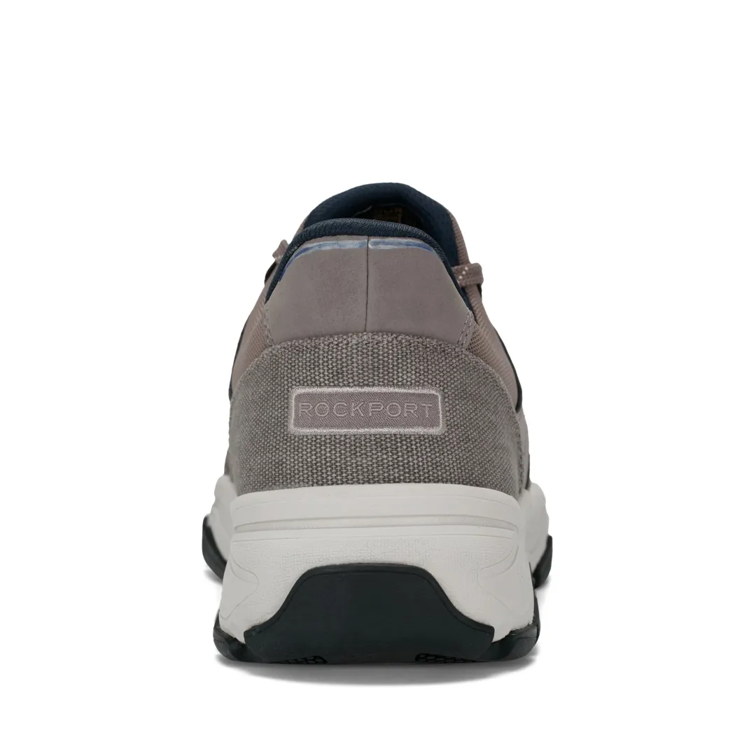 Oxfords & Lace-ups|Oxfords & Lace-ups>Rockport Men's Rhett Step Activated Casual Lace-up GreyCanvas