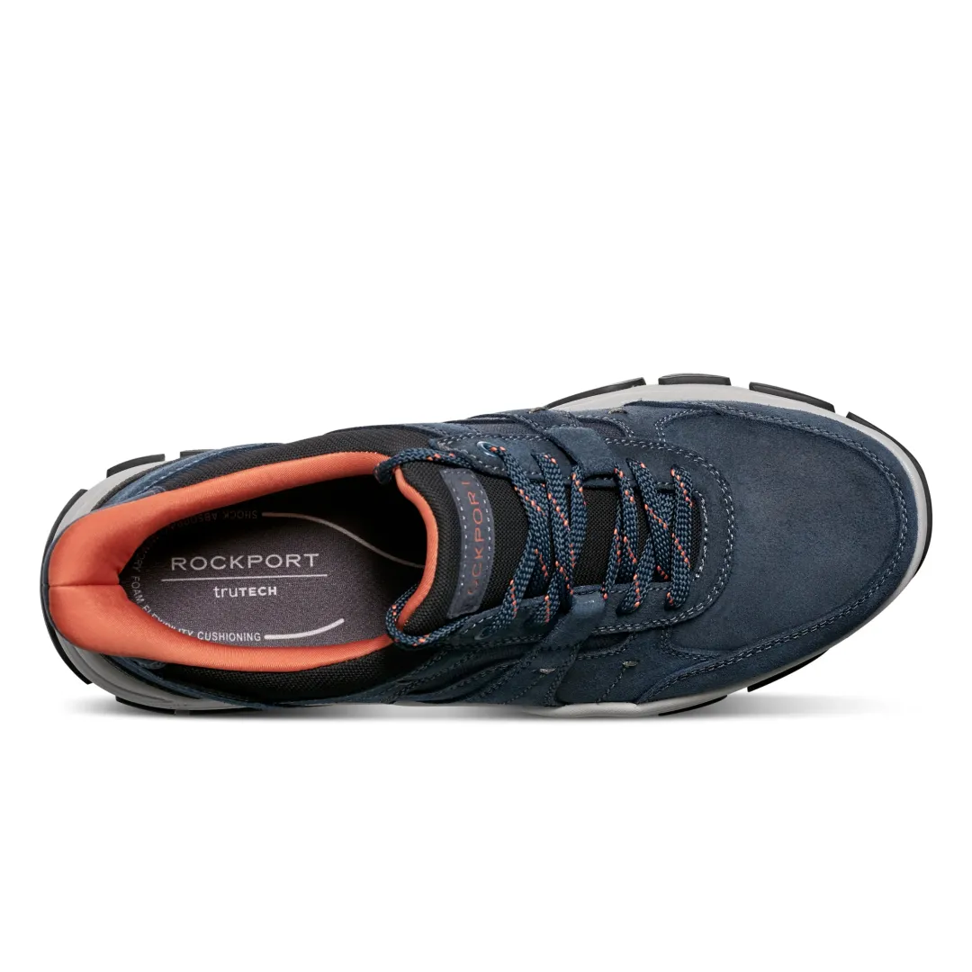 Sneakers|Sneakers>Rockport Men's Rhett Step Activated Casual Lace-up DarkBlue