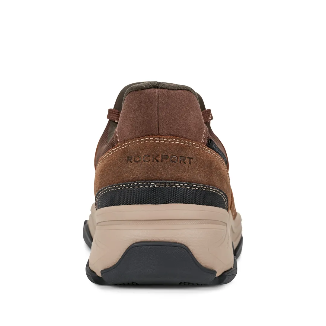 Sneakers|Sneakers>Rockport Men's Rhett Step Activated Casual Lace-up MediumBrown