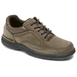 Sneakers|Sneakers>Rockport Men's Ridgefield Eureka Lace-Up CHOCOLATENUBUCK
