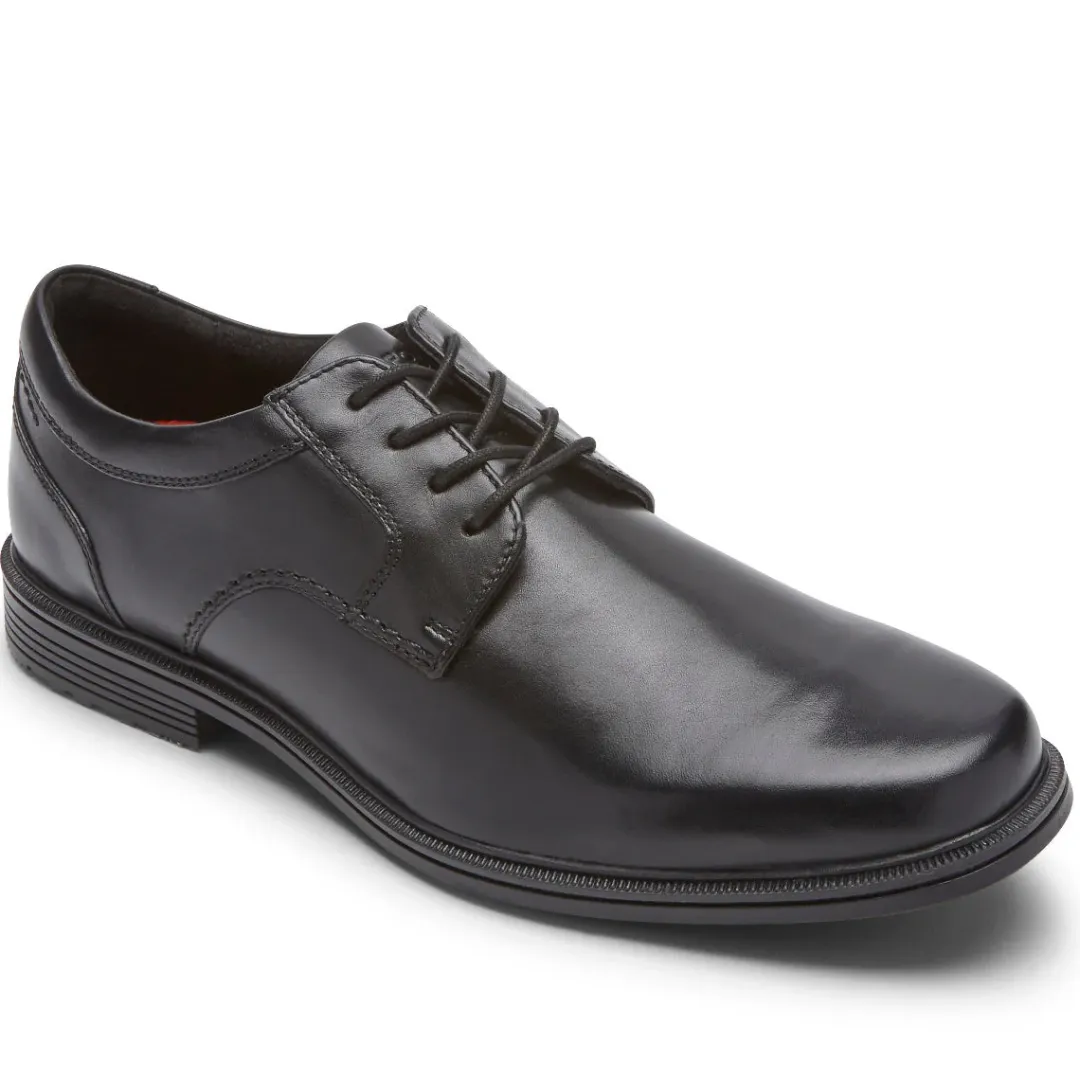 Oxfords & Lace-ups|Oxfords & Lace-ups>Rockport Men's Robinsyn Waterproof Plain Toe Oxford BLACK