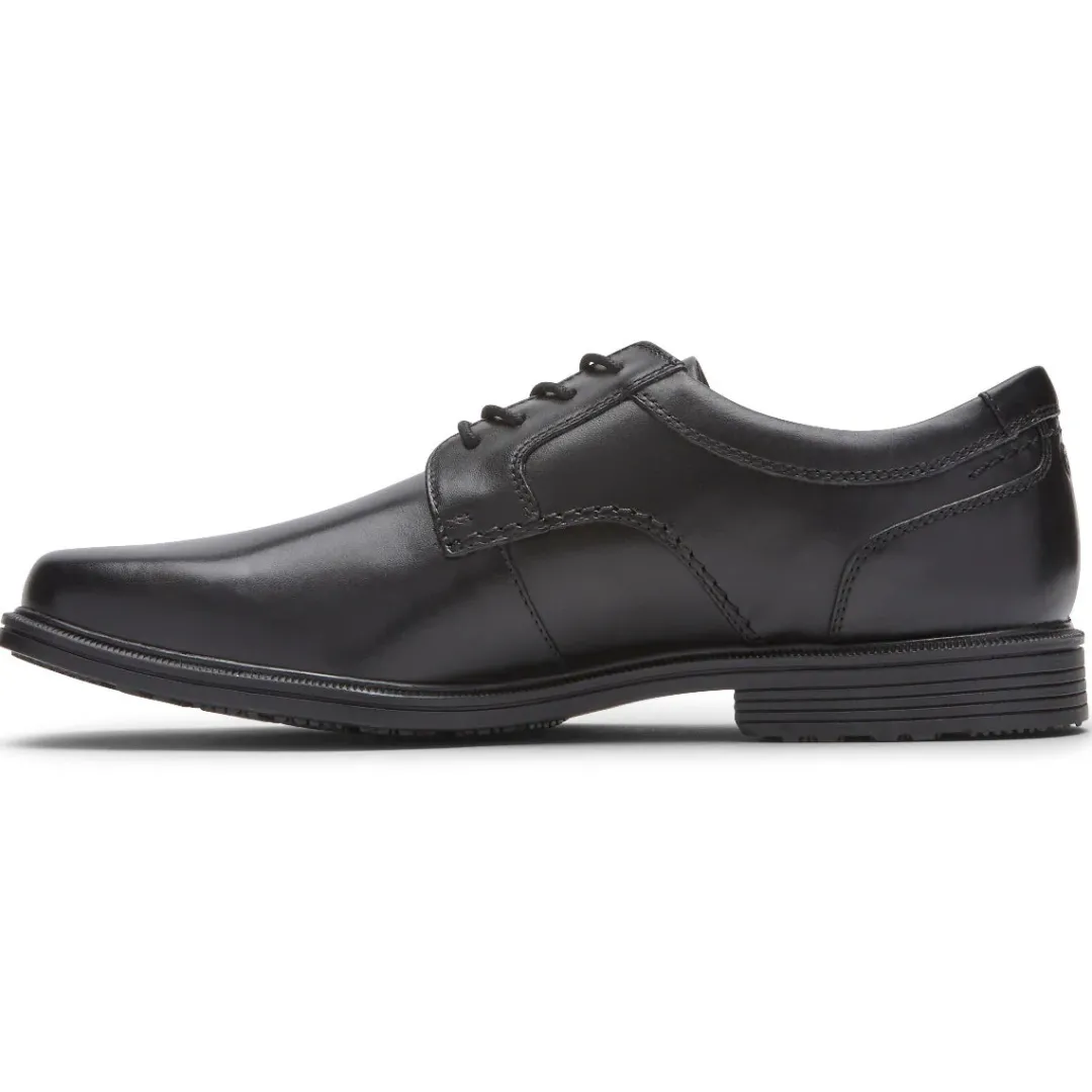 Oxfords & Lace-ups|Oxfords & Lace-ups>Rockport Men's Robinsyn Waterproof Plain Toe Oxford BLACK