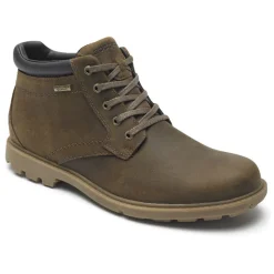 Boots|Boots>Rockport Men's Rugged Bucks Waterproof Boot BOSTONTAN