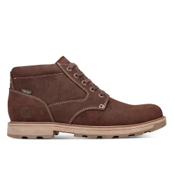 Boots|Boots>Rockport Men's Seamus Waterproof Casual Lace-up Boots DarkBrown