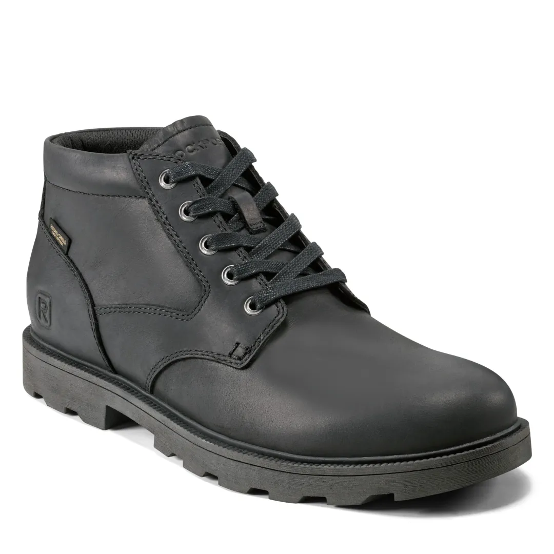 Boots|Boots>Rockport Men's Seamus Waterproof Casual Lace-up Boots Black