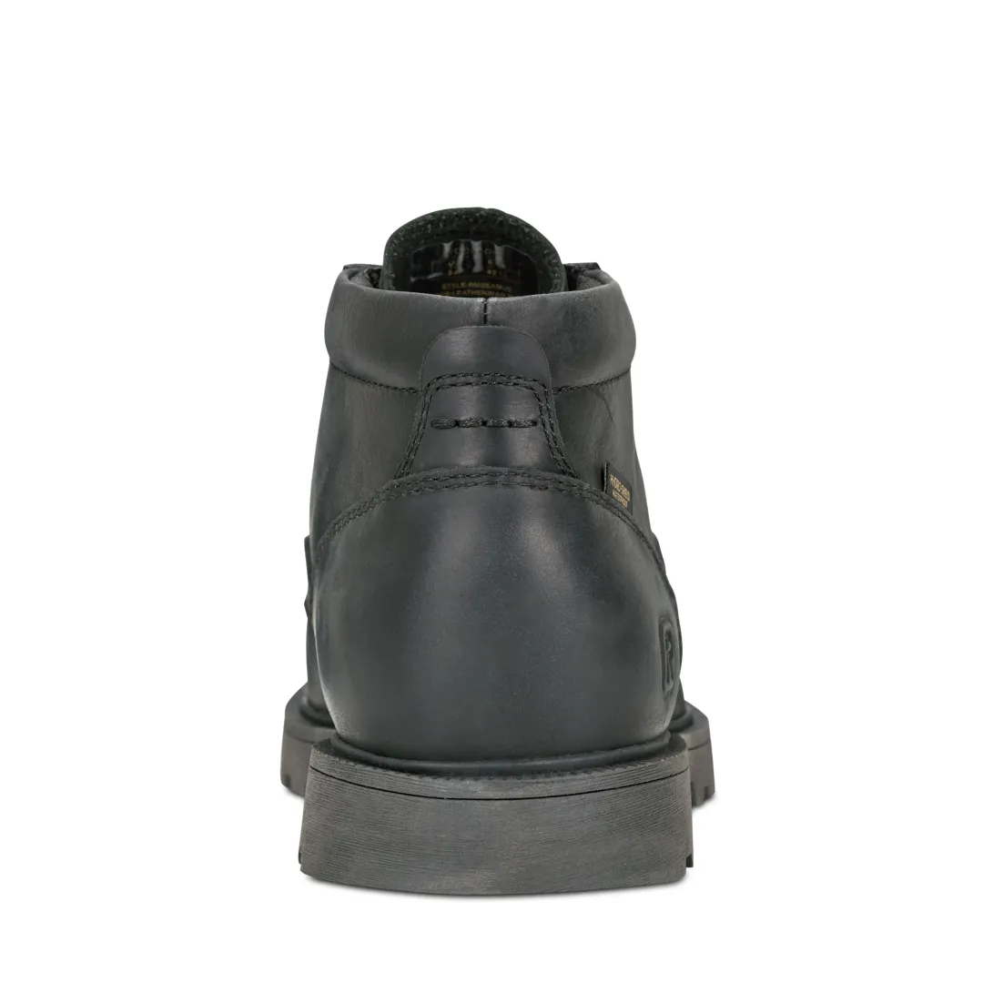 Boots|Boots>Rockport Men's Seamus Waterproof Casual Lace-up Boots Black