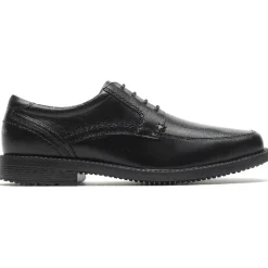 Oxfords & Lace-ups|Oxfords & Lace-ups>Rockport Men's Style Leader 2 Apron Toe Oxford BLACK
