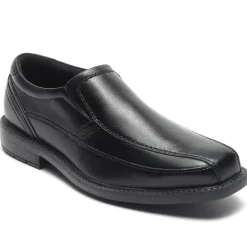 Loafers & Slip-ons|Loafers & Slip-ons>Rockport Men's Style Leader 2 Bike Toe Slip-On BLACK