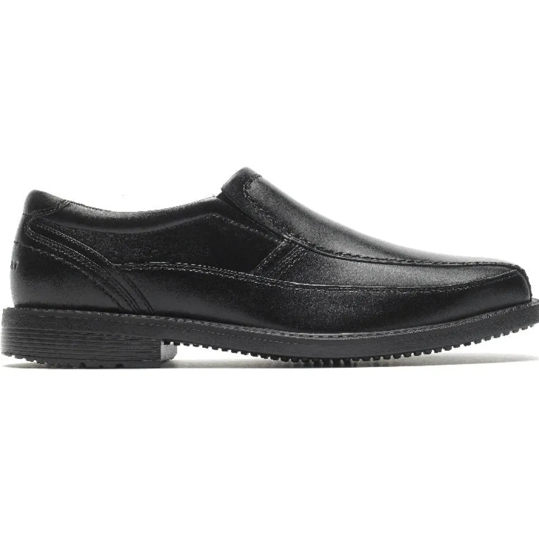 Loafers & Slip-ons|Loafers & Slip-ons>Rockport Men's Style Leader 2 Bike Toe Slip-On BLACK