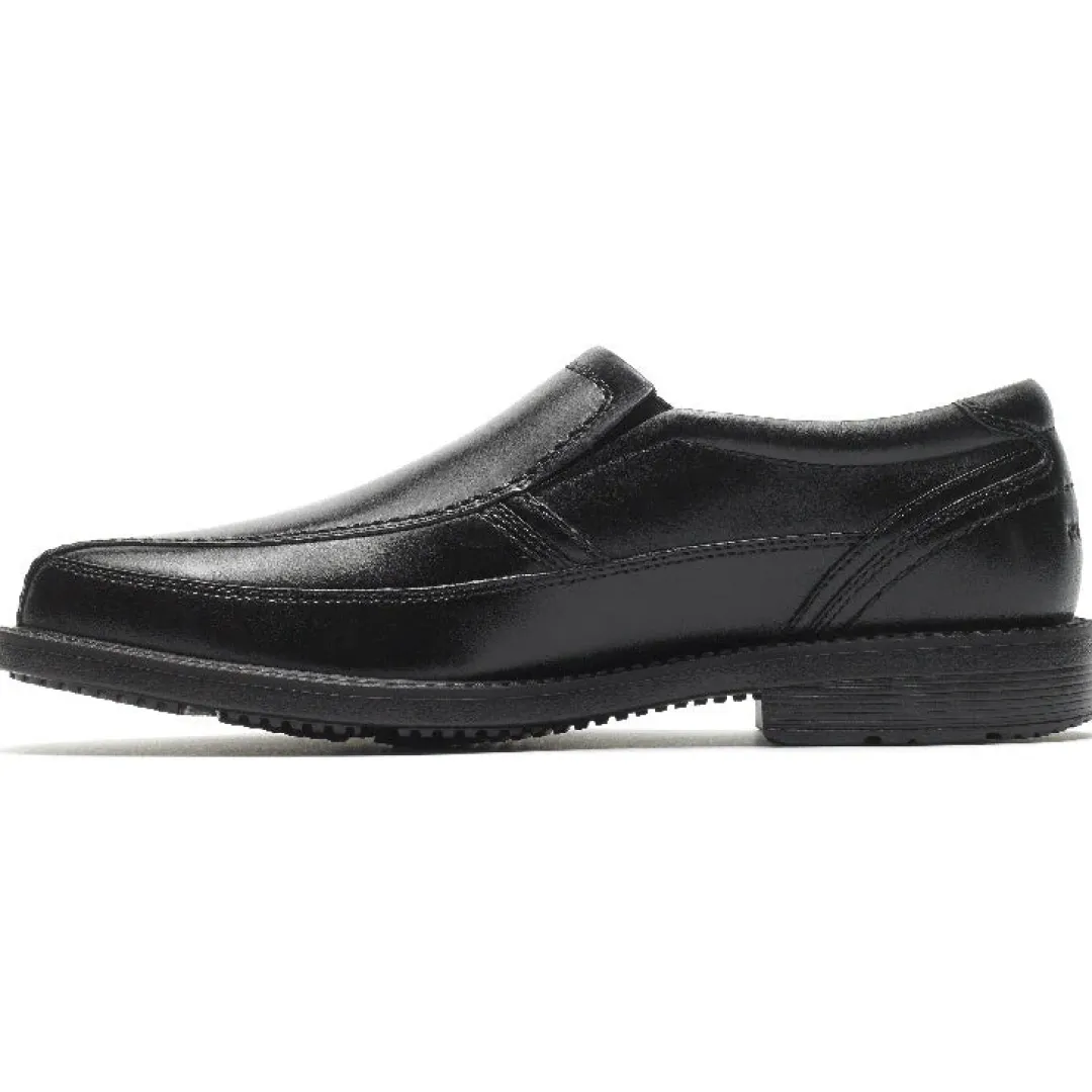 Loafers & Slip-ons|Loafers & Slip-ons>Rockport Men's Style Leader 2 Bike Toe Slip-On BLACK