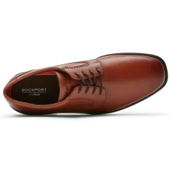 Oxfords & Lace-ups|Oxfords & Lace-ups>Rockport Men's Style Leader 2 Plain Toe Oxford BritishTan