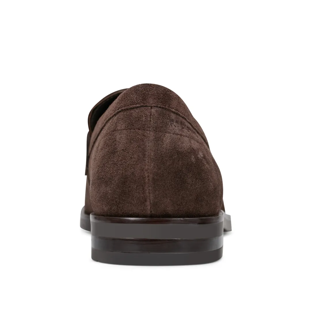 Loafers & Slip-ons|Loafers & Slip-ons>Rockport Men's Sutton Dress Slip-on Penny Loafers DarkBrown