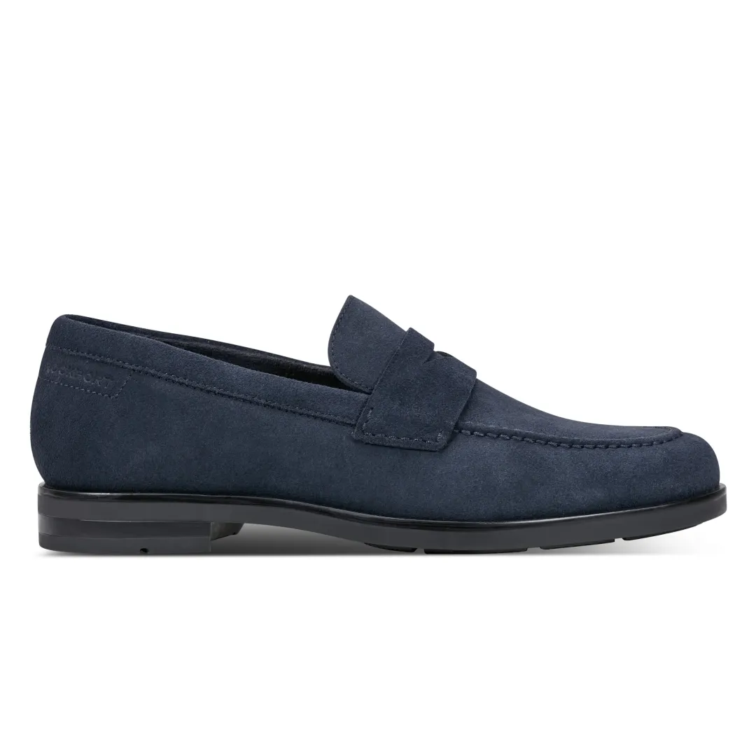 Loafers & Slip-ons|Loafers & Slip-ons>Rockport Men's Sutton Dress Slip-on Penny Loafers DarkBlue