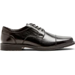 Oxfords & Lace-ups|Oxfords & Lace-ups>Rockport Men's Taylor Waterproof Cap Toe Oxford BLACK