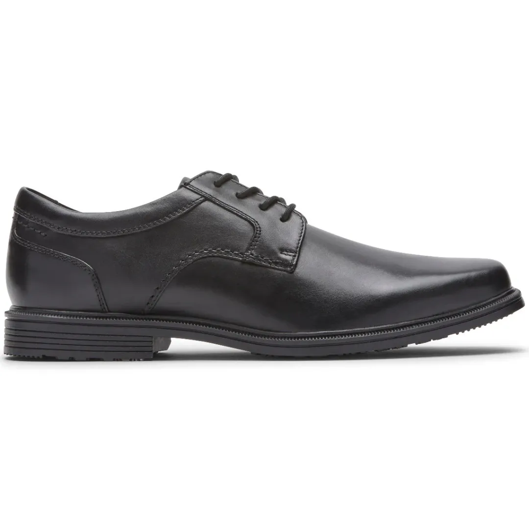 Oxfords & Lace-ups|Oxfords & Lace-ups>Rockport Men's Taylor Waterproof Plain Toe Oxford BLACK
