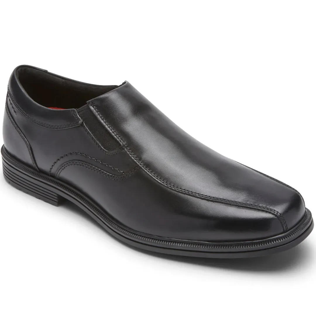 Loafers & Slip-ons|Loafers & Slip-ons>Rockport Men's Taylor Waterproof Slip-On BLACK
