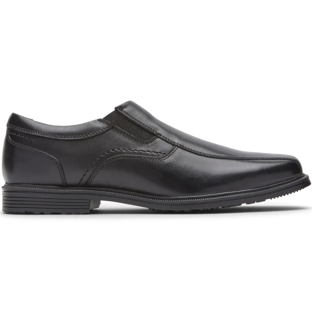 Loafers & Slip-ons|Loafers & Slip-ons>Rockport Men's Taylor Waterproof Slip-On BLACK