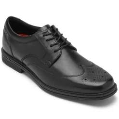 Oxfords & Lace-ups|Oxfords & Lace-ups>Rockport Men's Taylor Waterproof Wing Tip Dress Shoe Black