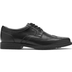 Oxfords & Lace-ups|Oxfords & Lace-ups>Rockport Men's Taylor Waterproof Wing Tip Dress Shoe Black