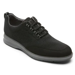 Oxfords & Lace-ups|Oxfords & Lace-ups>Rockport Men's Total Motion City Mesh Oxford BLACK