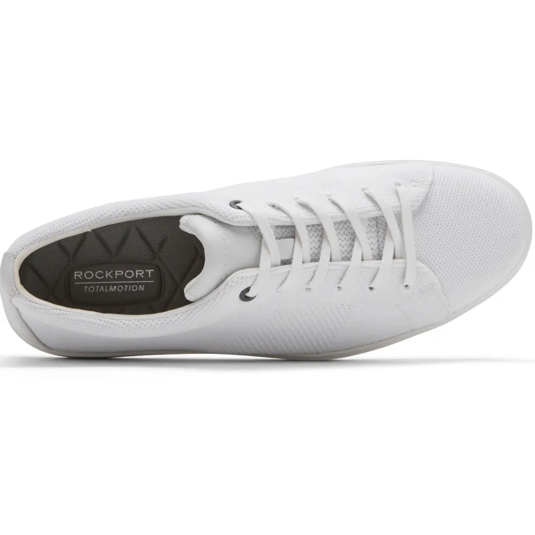 Sneakers|Sneakers>Rockport Men's Total Motion Lite Mesh Lace-to-Toe Sneaker WHITE