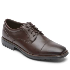 Oxfords & Lace-ups|Oxfords & Lace-ups>Rockport Men's Total Motion Next Gen Cap Toe Oxford DarkBrown
