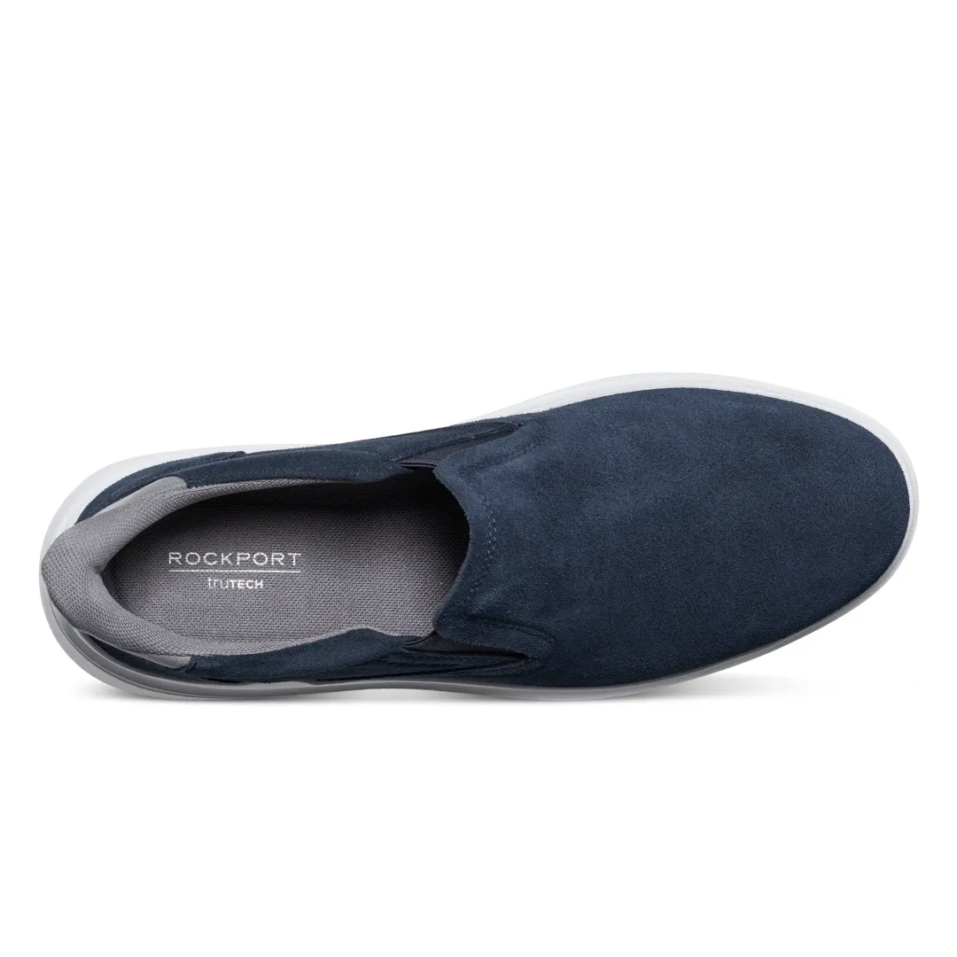 Sneakers|Sneakers>Rockport Men's Tristen Step Activated Slip On DarkBlue