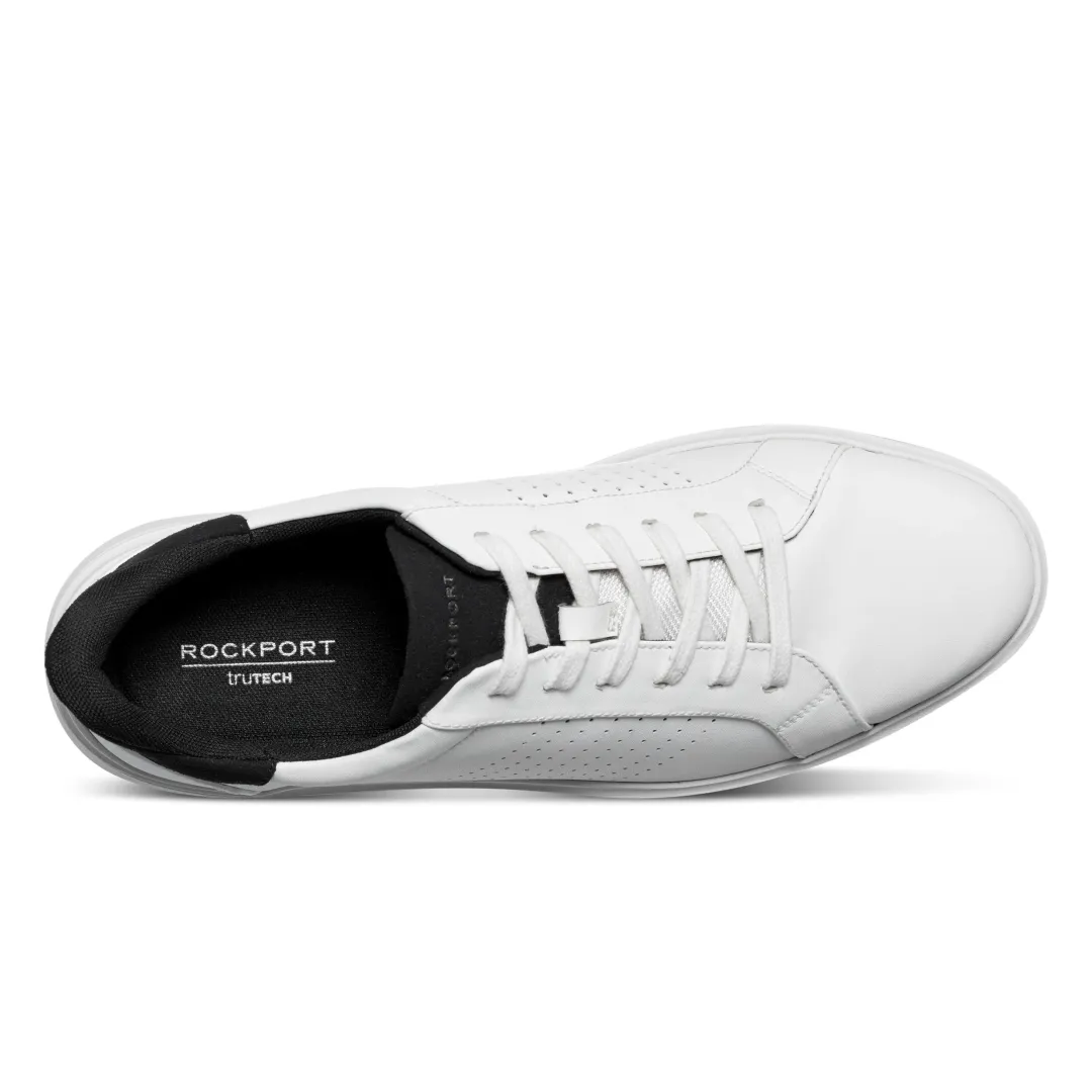 Sneakers|Sneakers>Rockport Men's Tristen Step Activated Lace-Up White
