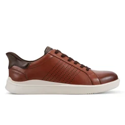 Sneakers|Sneakers>Rockport Men's Tristen Step Activated Lace-Up DarkNatural