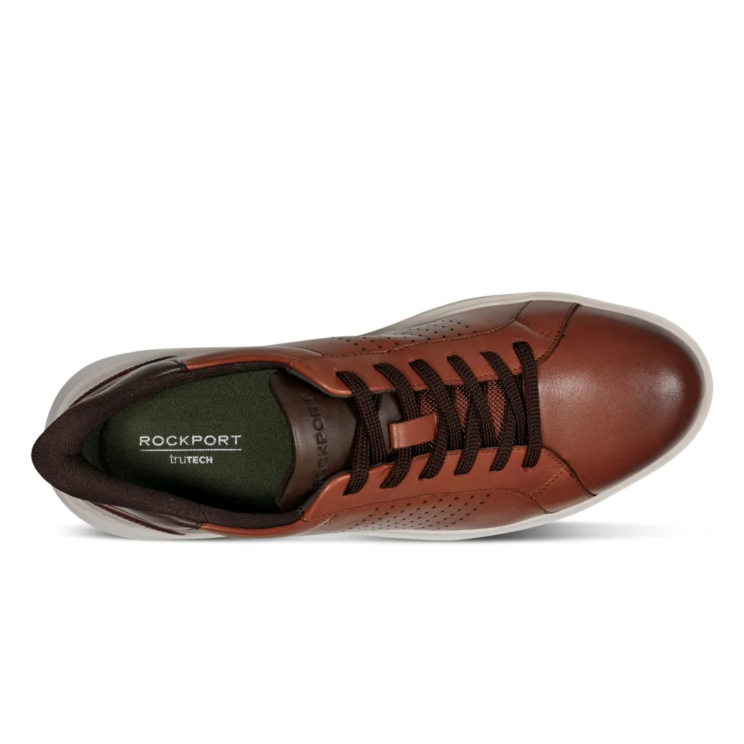 Sneakers|Sneakers>Rockport Men's Tristen Step Activated Lace-Up DarkNatural