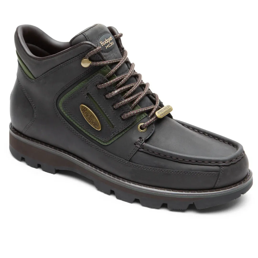 Boots|Boots>Rockport Men's Umbwe II Waterproof Mweka Boot DARKBROWN/GREENLEA