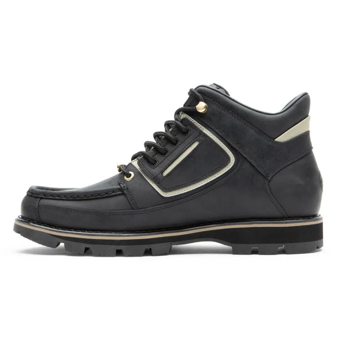 Boots|Boots>Rockport Men's Umbwe II Waterproof Mweka Boot BLACKLEA/GOLD