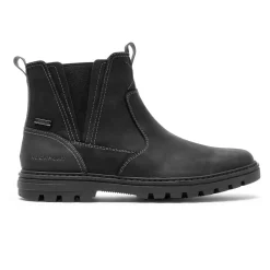 Boots|Boots>Rockport Men's Weather or Not Waterproof Chelsea Boot BLACKLEATHER/SUEDE