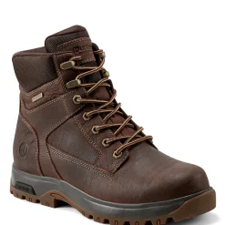 Boots>Rockport Men's 8000Works Waterproof 6-Inch Plain Toe Boot DarkBrown