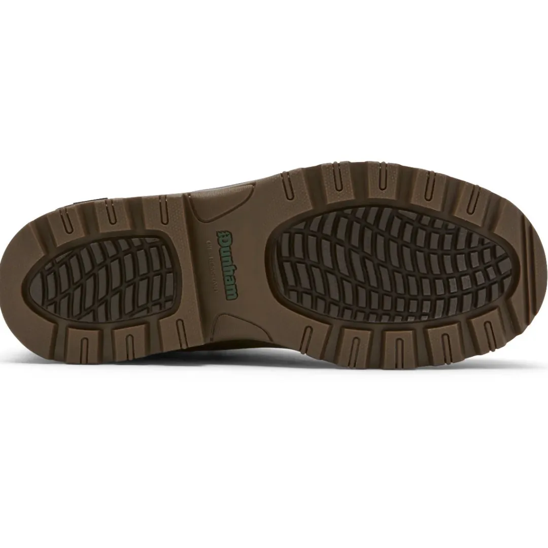 Boots>Rockport Men's 8000Works Waterproof Safety Plain Toe Boot BROWNLEATHER