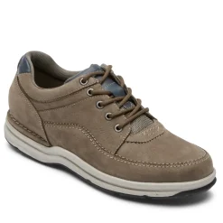Oxfords & Lace-ups|Oxfords & Lace-ups>Rockport Men's World Tour Classic Lace Up GreenNubuck