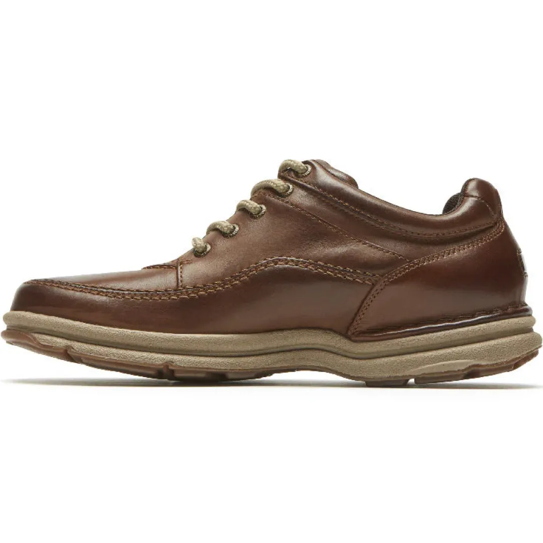 Oxfords & Lace-ups|Oxfords & Lace-ups>Rockport Men's World Tour Classic Lace Up BROWNLEATHER