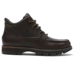 Boots|Boots>Rockport Men's XCS Umbwe II Waterproof Moc Front Trail Boot CHOCOLATE/GREEN