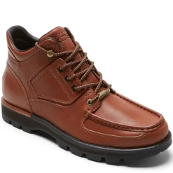Boots|Boots>Rockport Men's XCS Umbwe II Waterproof Moc Front Trail Boot MAHOGANYLEATHER