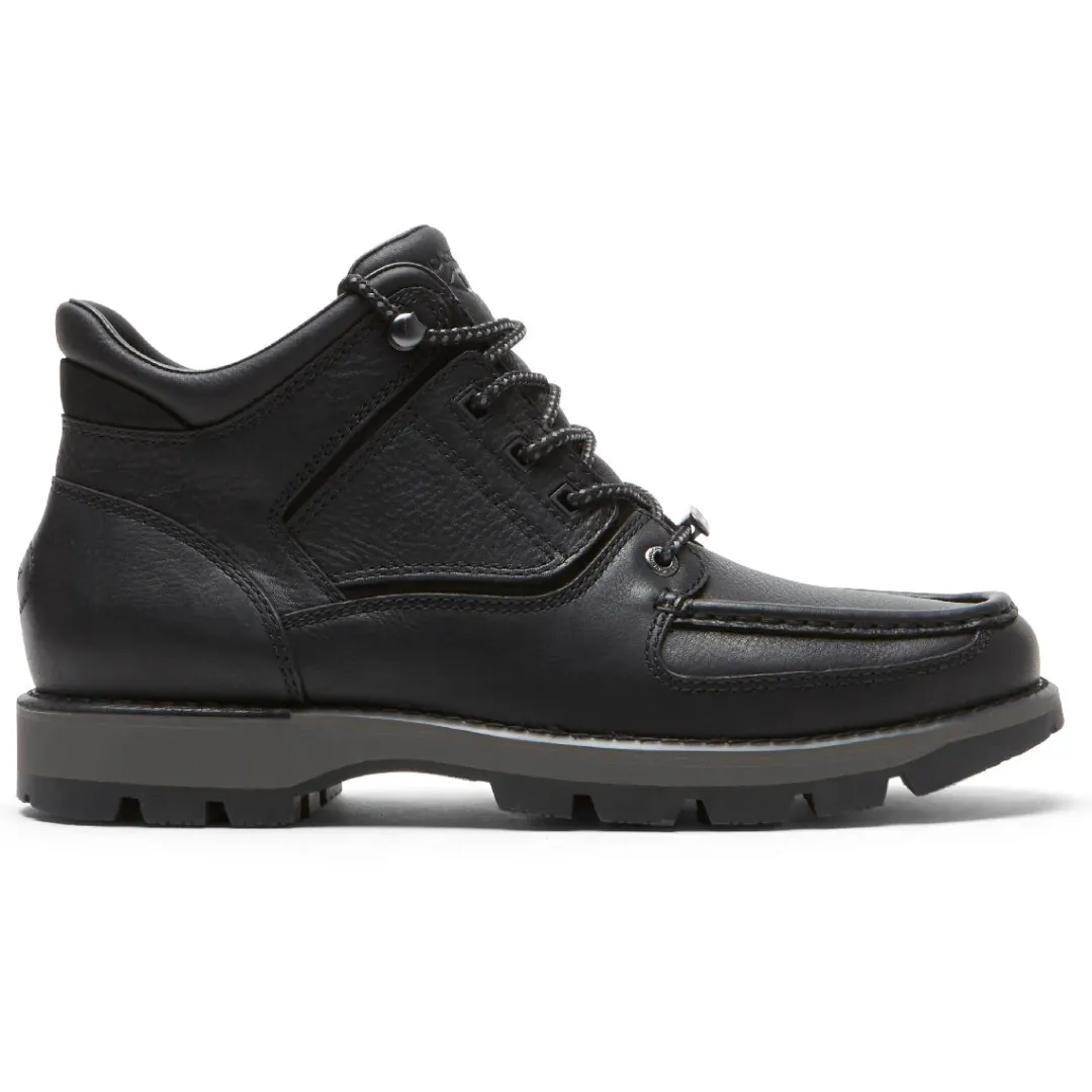 Boots|Boots>Rockport Men's XCS Umbwe II Waterproof Moc Front Trail Boot BLACKLEATHER