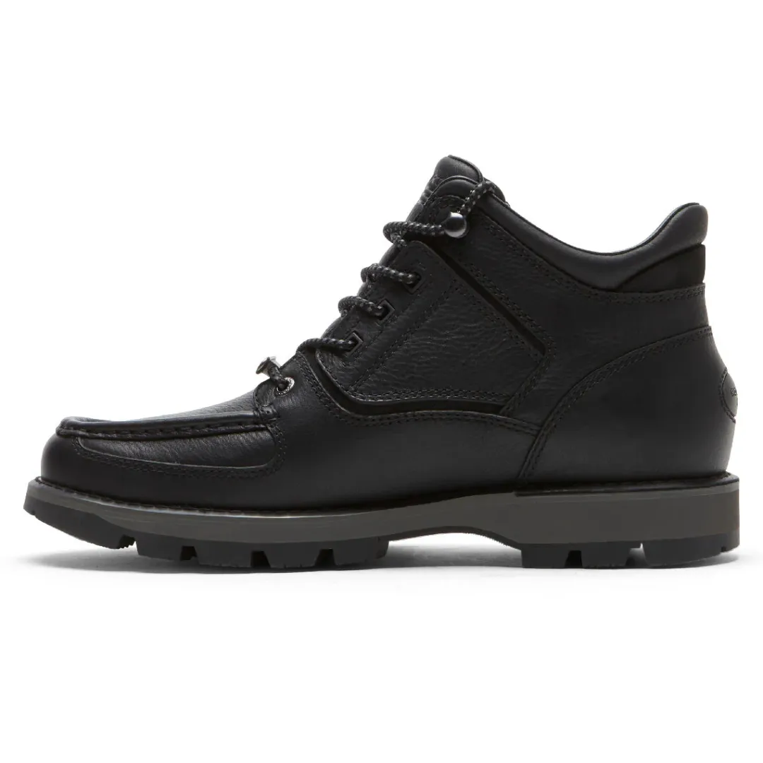 Boots|Boots>Rockport Men's XCS Umbwe II Waterproof Moc Front Trail Boot BLACKLEATHER