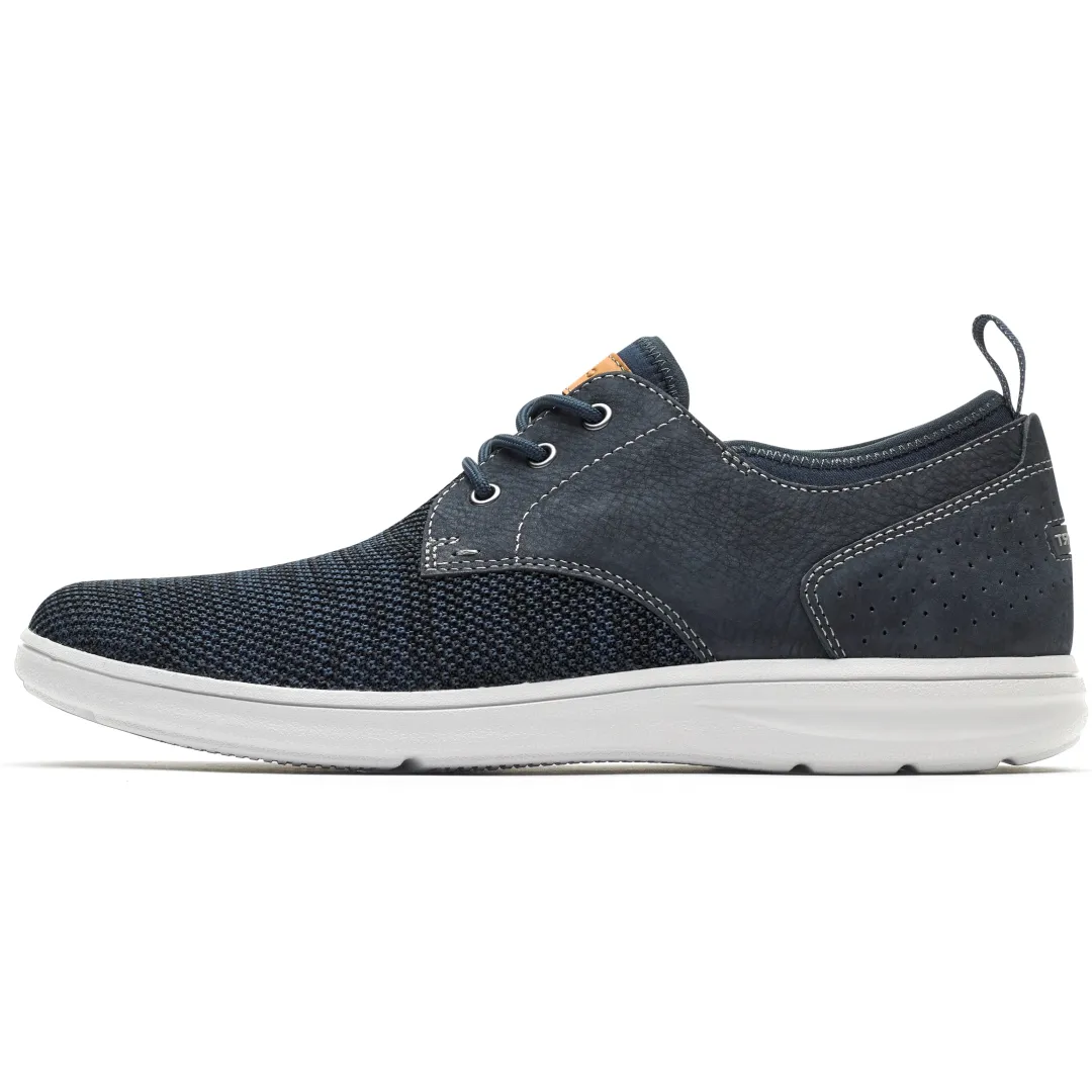 Oxfords & Lace-ups|Oxfords & Lace-ups>Rockport Men's Zaden Plain Toe Oxford NAVYNUBUCK/MESH