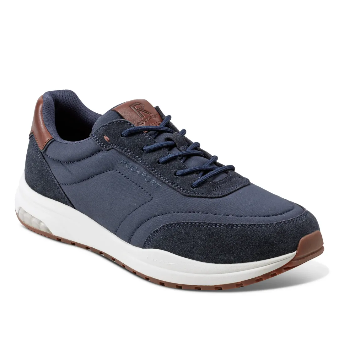 Sneakers|Sneakers>Rockport X Reebok Men's DMX™ Brock Casual Lace-up Sneakers DarkBlue
