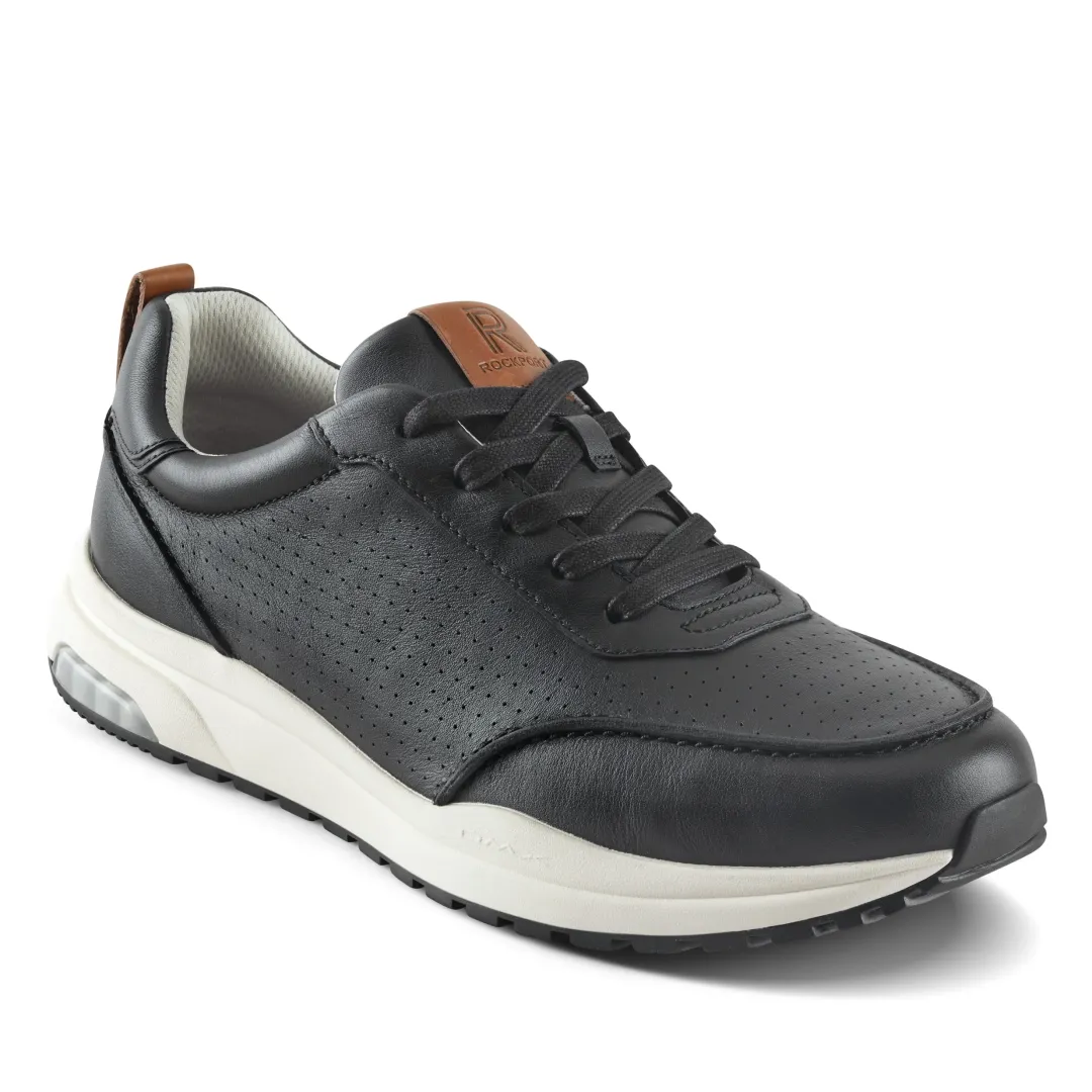 Sneakers|Sneakers>Rockport X Reebok Men's DMX™ Bowen Casual Lace-up Sneakers Black