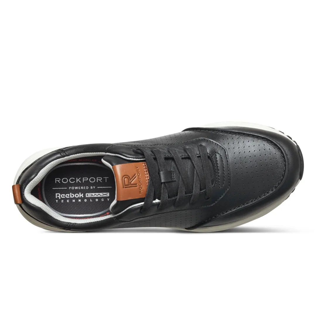 Sneakers|Sneakers>Rockport X Reebok Men's DMX™ Bowen Casual Lace-up Sneakers Black