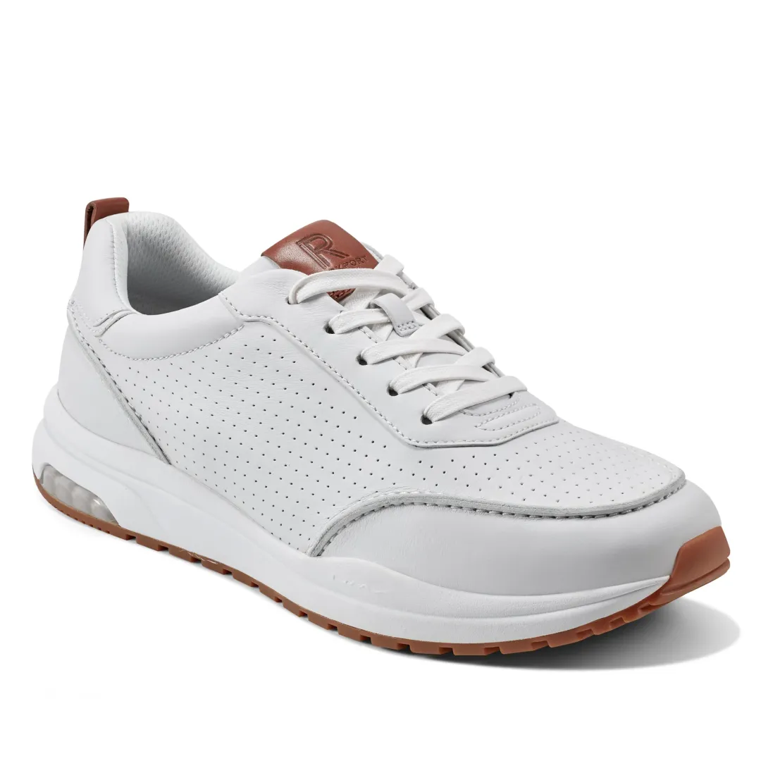 Sneakers|Sneakers>Rockport X Reebok Men's DMX™ Bowen Casual Lace-up Sneakers White